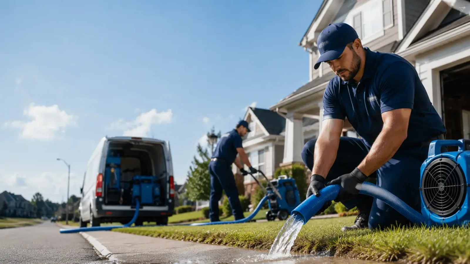 Flood Damage Restoration in Bern, KS